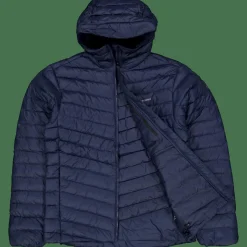 M Frost Down Hood Jacket Blue Shadow