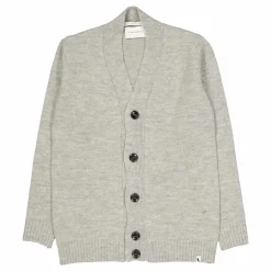 Makers Stitch Cardigan Lt Grey