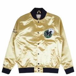 Mavs Lightweight Satin Jacket