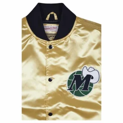 Mavs Lightweight Satin Jacket