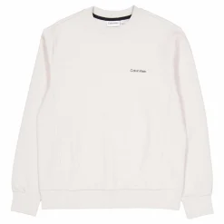 Micro Logo Repreve Sweatshirt Ace-stony Beige