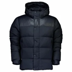 Mix Down Hooded Puffer Jacket