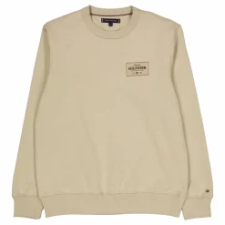 Monotype Label Sweatshirt Khaki