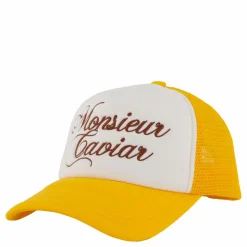 Monsieur Caviar Trucker Cap Yellow