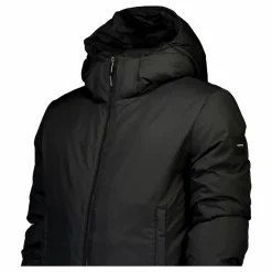 Non Quilt Padded Hooded Jacket Beh Ck Black
