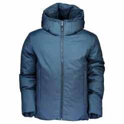 Non Quilt Padded Hooded Jacket Ppk Ink