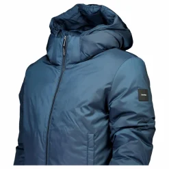 Non Quilt Padded Hooded Jacket Ppk Ink