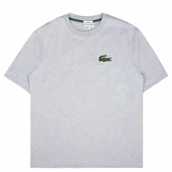 Organic Cotton Logo Tee Silver Chine