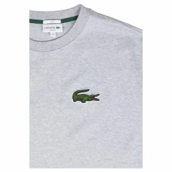Organic Cotton Logo Tee Silver Chine