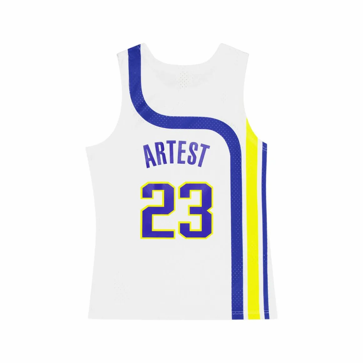 Pacers Swingman Jersey Artest White