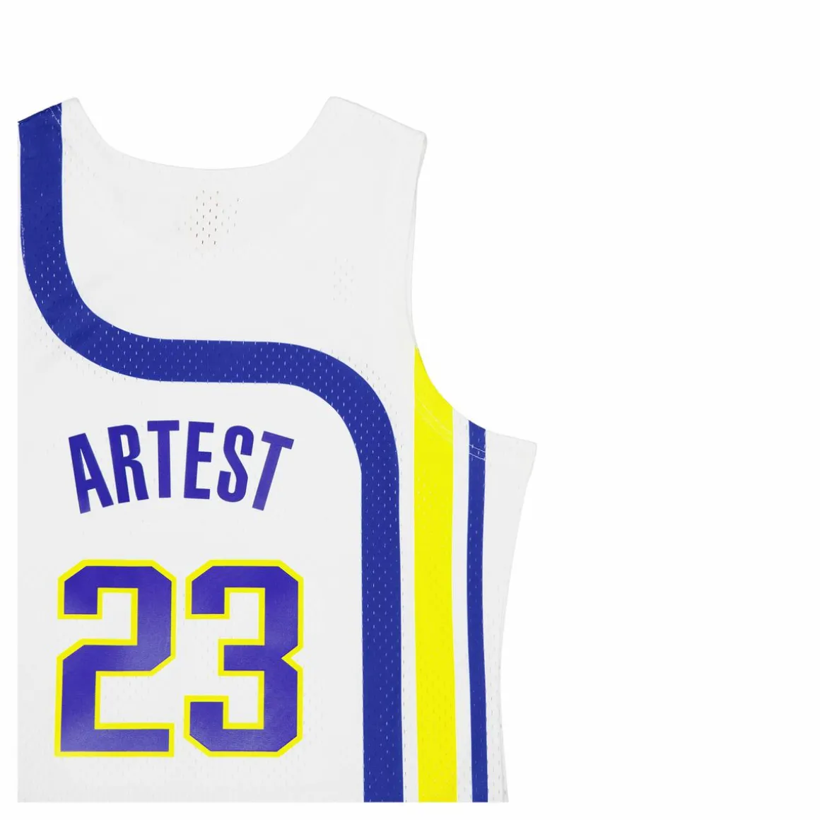 Pacers Swingman Jersey Artest White