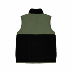 Panel Fleece Vest Zip 990