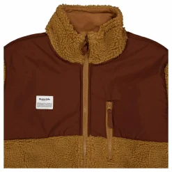 Panel Zip Fleece 4075 Camel