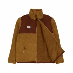 Panel Zip Fleece 4075 Camel