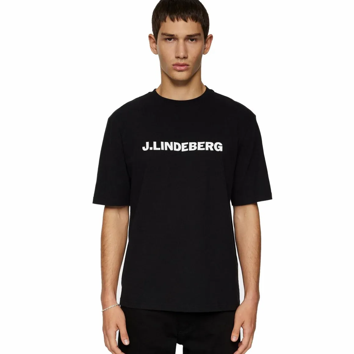 Parcy Logo Tee Black