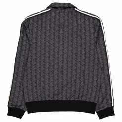 Paris Zip-up Jacquard Track Ja 4pc Black/dark Grey