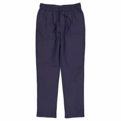 Patrick Linen Pants Dark Navy