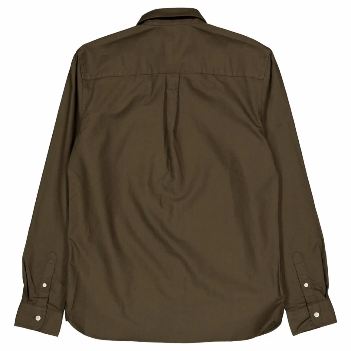 Plain Oxford Shirt W485 Olive
