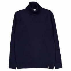 Polo Neck Jumper Navy