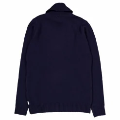 Polo Neck Jumper Navy