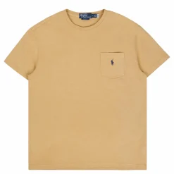 Polo Ralph Lauren Cotton Linen T-shirt Vintage Khaki