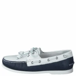 Polo Ralph Lauren Merton Two-Tone Leather Boat Shoe