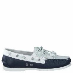 Polo Ralph Lauren Merton Two-Tone Leather Boat Shoe