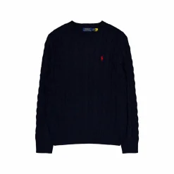 Polo Ralph Lauren Roving Cotton Crew Neck Knit Hunter
