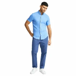 Polo Ralph Lauren Slim S/s Pd Linen Shirt 009 Harbor Island