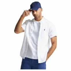 Polo Ralph Lauren Slim S/s Pd Linen Shirt 008