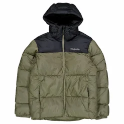 Puffect™ Ii Hooded Jacket Stone Green, Black