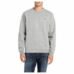 R Sweatshirt M08 Light Grey Melange