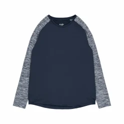 Raglan Long Sleeve Blu