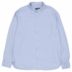 Reg Ls Struct Gmd Tencel Shirt Rain Washed