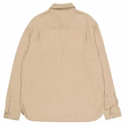 Reg Ls Struct Gmd Tencel Shirt Batique Khaki