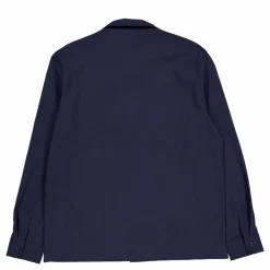 Reid Drape Overshirt Jl Navy