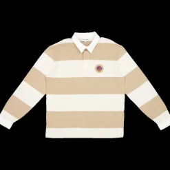 Relaxed Fit Striped Rugby Polo Viennese/lapland