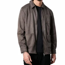 Rickard Vegan Suede Grey