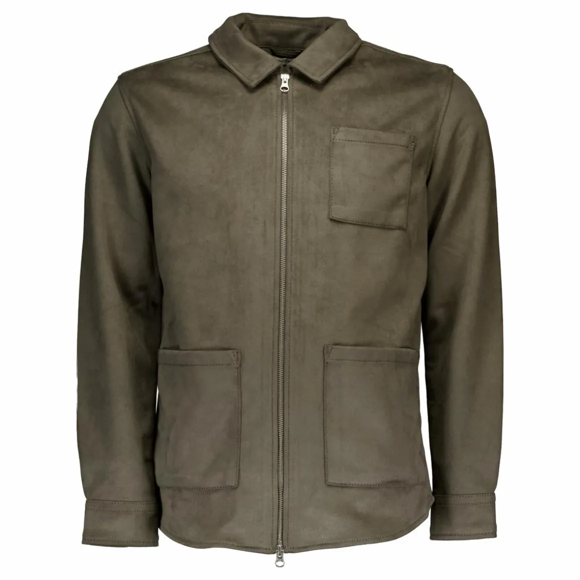 Rickard Vegan Suede Grey