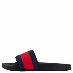 Rubber Th Flag Pool Slide Black