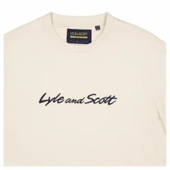 Script Embroidery T-shirt W949 Viaduct
