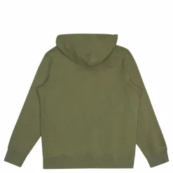 Slogan_hoodie Deep Lichen