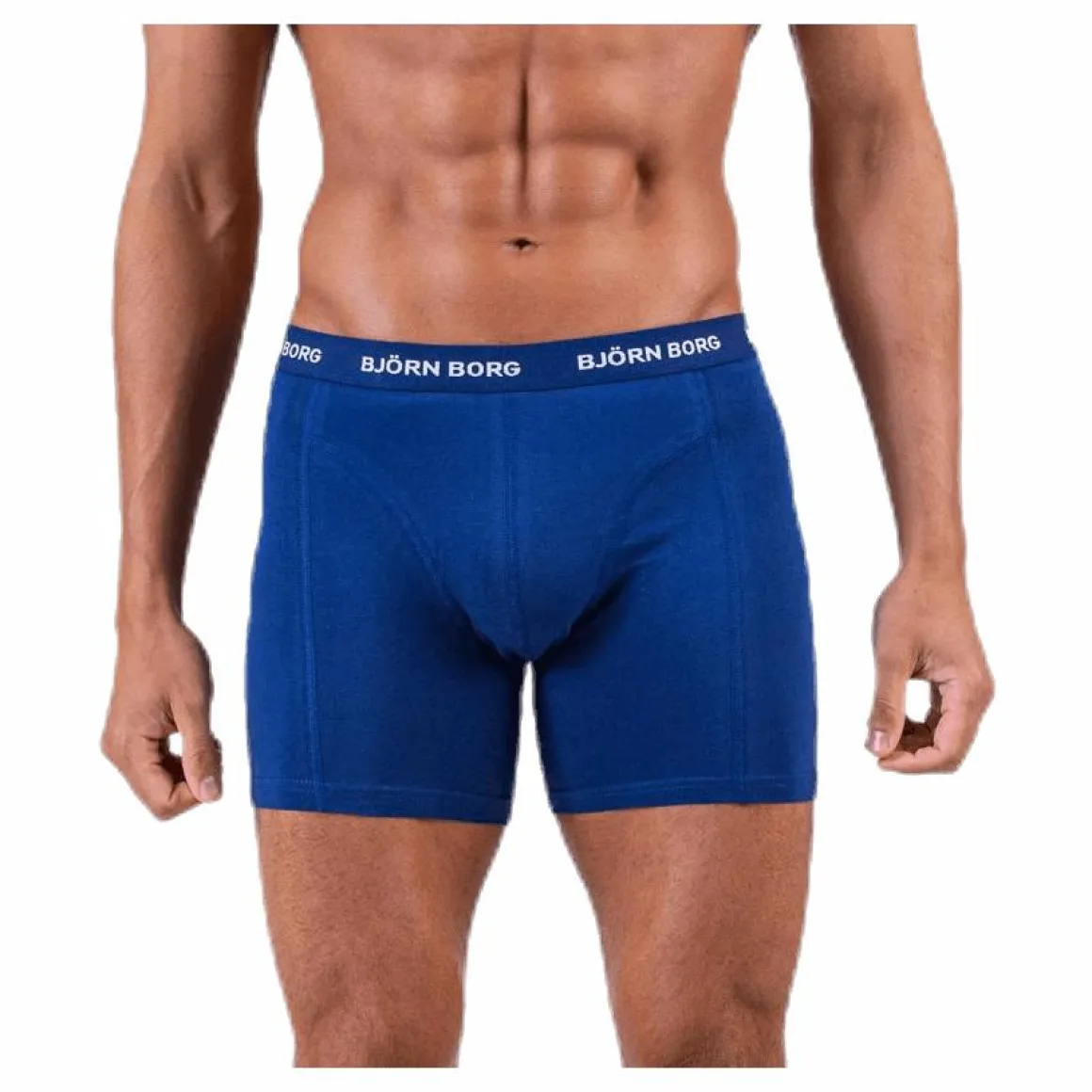 Solid Shorts 5-Pack Blue/Patterned