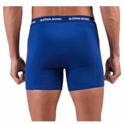 Solid Shorts 5-Pack Blue/Patterned