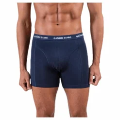 Solid Shorts 5-Pack Blue/Patterned