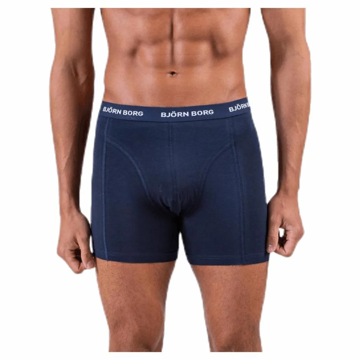 Solid Shorts 5-Pack Blue/Patterned