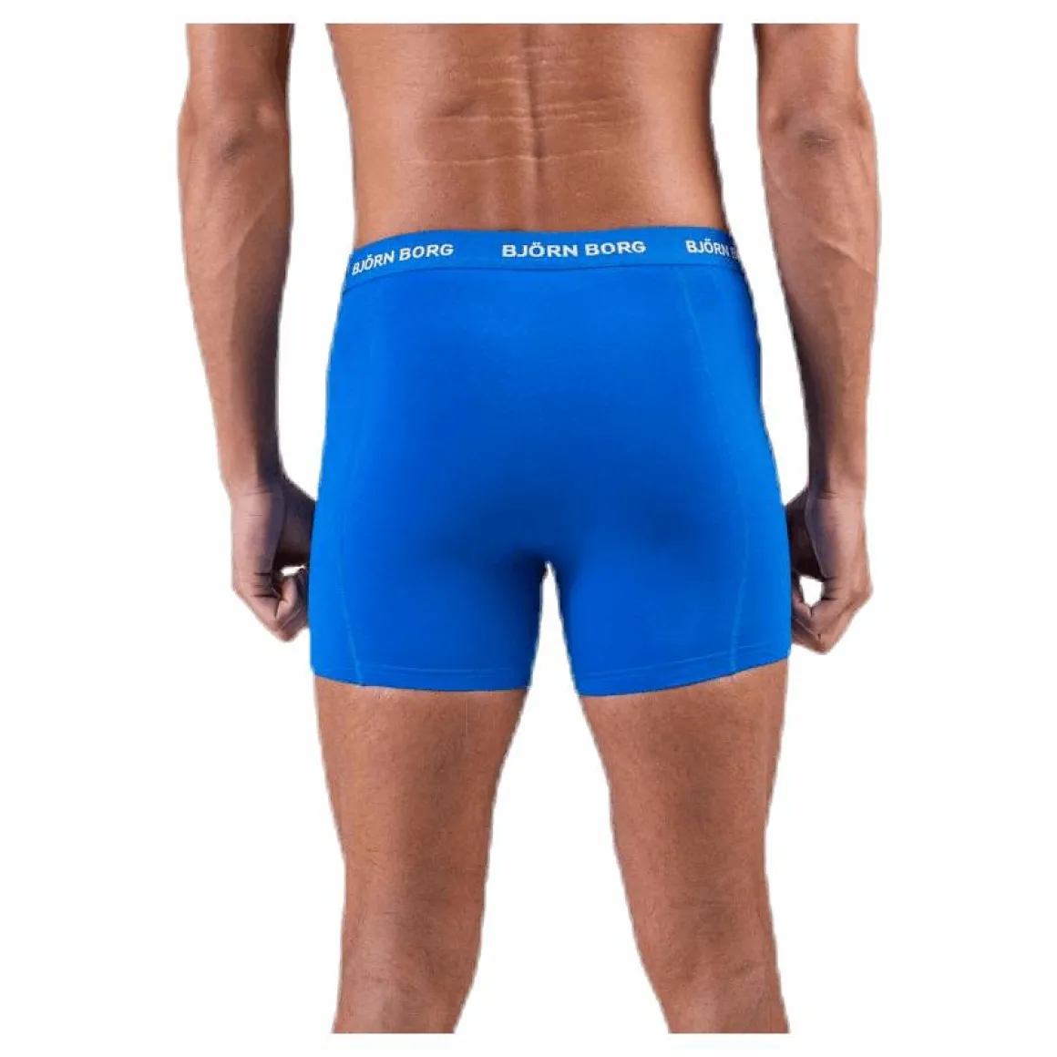 Solid Shorts 5-Pack Blue/Patterned