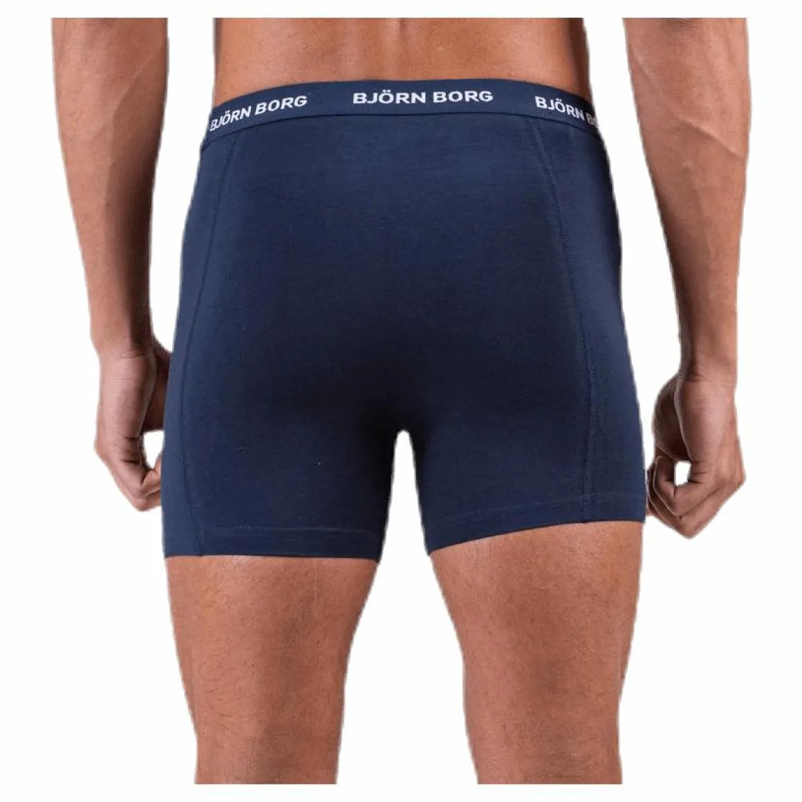 Solid Shorts 5-Pack Blue/Patterned
