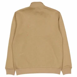 Standard Half Zip Logo Sweat 9321 Lead Gray