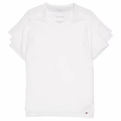 Stretch Cn Tee Ss 3pack White/white/white